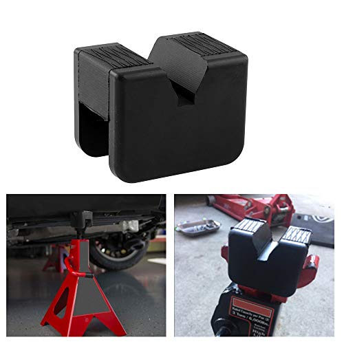 Ajcoflt Universal Square Slotted Frame Rail Rail Jack Guard Adapter Pad Reparação de veículos