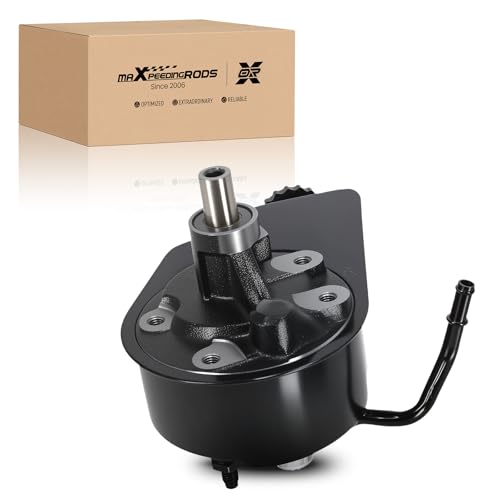 maXpeedingrods Power Steering Pump with Reservoir for Cadillac Escalade 2002-2014 for Chevrolet Silverado 1500 1999-2013 for GMC Sierra 1500 1999-2013 for Hummer H2 2008-2009 Replace 20-8740