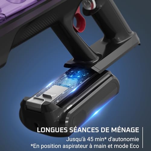 Rowenta X Force Flex 9.60 Aspirateur balai sans fil multifonction Performant avec 100 AW Autonomie 45 minutes Ultra léger Tube Fl - vue 7