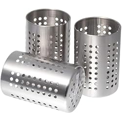 Estanteria Acero Inoxidable Ikea 3 x IKEA ORDNING - Estante para utensilios de cocina, acero inoxidable - 18 cm