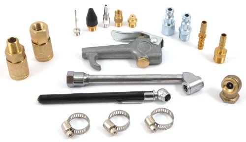 Forney 75212 Air Accessories Kit, Tru Flate, 18-Piece
