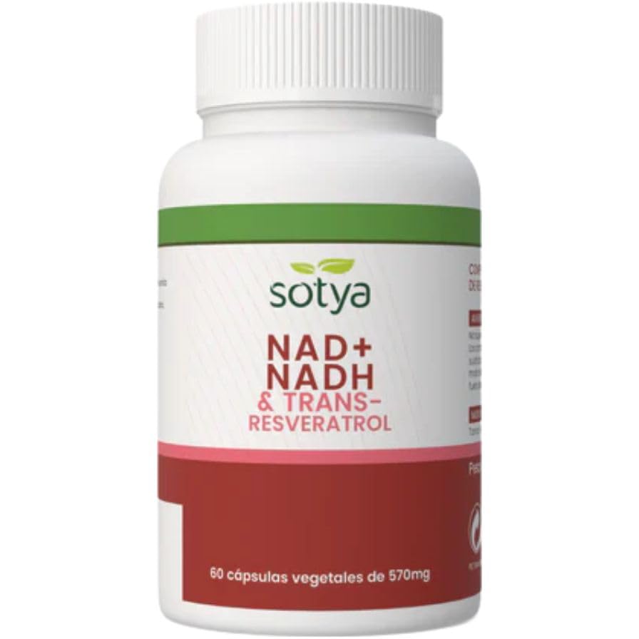 Pack 2 und. NAD NADH Trans Resveratrol 60caps