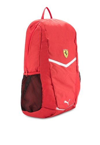 puma ferrari backpack red