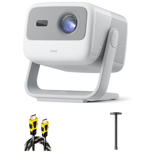 Image of JMGO N1S GTV Smart Portable Projector with Ceiling Mount & HDMI Cable