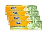 Swirl Bio-Müll-Folienbeutel mit Tragegriff, 35 Liter, 4 Rollen mit je 6 Beuteln