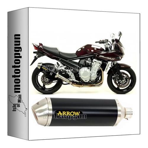Pot echappement Arrow Suzuki Bandit 1250 gsf silencieux alu noir