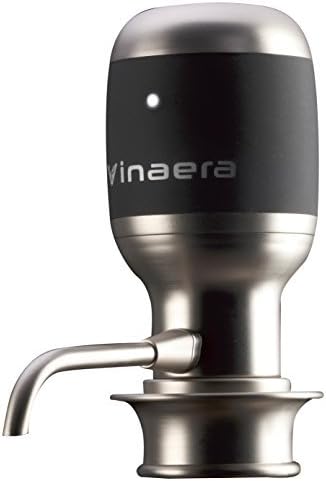New Vinaera - World's First Electronic Wine & Spirit Aerator / Dispenser … (Black)