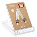 Würkin Stiffs Two 2.0-Inch Magnetic Power Stays in storage case - Collar Stays - TSA Friendly
