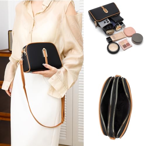 Crossbody Purse for Women, Leather Crossbody Bags Shoulder Bags Purses for Women3