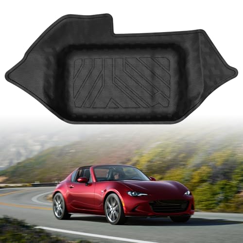 Image of Mixsuper Cargo Liner for Mazda MX-5 MX5 Miata 2016-2025, Trunk Mat for MX5 Miata Accessories Cargo Mat Rear Trunk Liner Black
