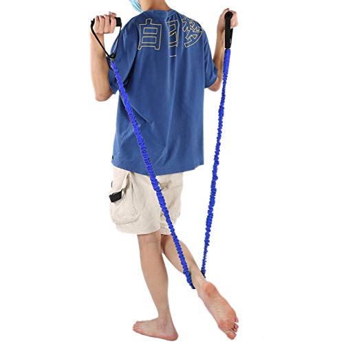YogaPull Rope, Slotted Pull Rope Pull Pull, Resistance Bands Força para treino de agachamento indoor