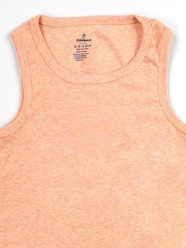 Image of KiddoPanti Boys 100% Cotton Vest Pack of 3 | Cotton 1x1 Rib Knit Sleeveless Innerwear | Soft & Breathable Kids Vest