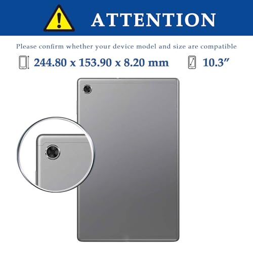 Protection Lenovo Tab M10 FHD Plus 2nd Gen étui gris pliable