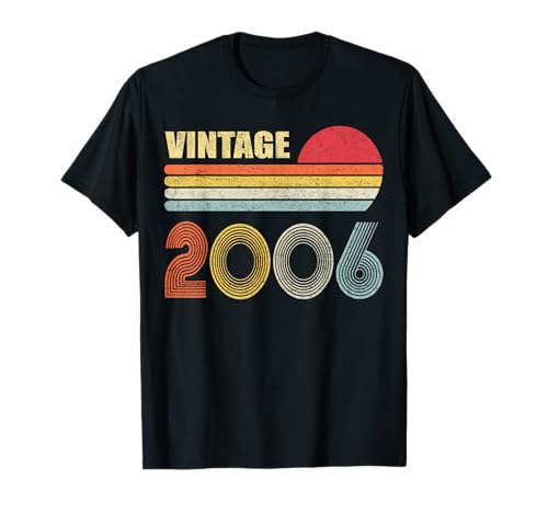 15 Year Old Gifts Vintage 2006 Limited Edition 15th Birthday Maglietta