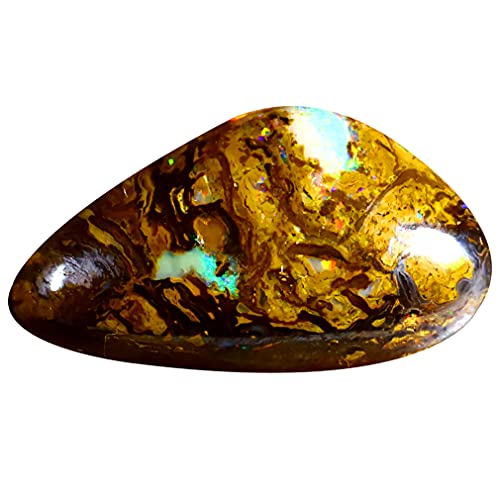Opale rocheuse multicolore de Koroit, une pierre fine d'exception pour bijou sur mesure