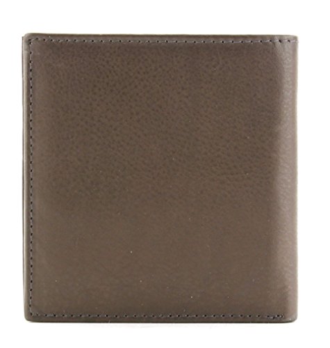 Bacci Bifold Wallet for Men - Top grain Cowhide Leather Wallet With 10 Cards, 2 Inner & 2 Cash Pockets - Clean Stitched Hipster Billfold Men's Wallet (Brown)3