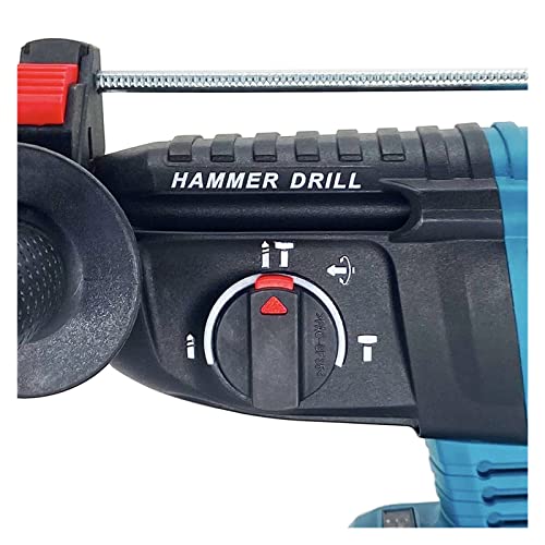 TEMSOOM Bürstenloser Schlagbohrhammer mit Bohrhammer, kompatibel mit 18-V-Lithiumbatterie von Makita – Bild 6