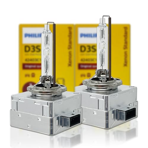 OEM D3S 4300K HID Xenon Auto Headlight bulbs lamps - Replacement for PHILIPS 42403 35W DOT Germany 2-Pack by ALI