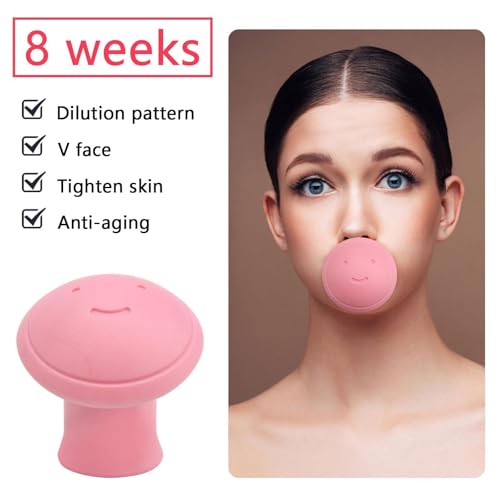 Jaw Trainer Kiefertrainer,Doppelkinn Entferner,Jawline Trainer Jawline Exerciser und Kiefer Training,Trainer für Gesicht, Mund, Meißel und Verbesserung der Kieferlinie