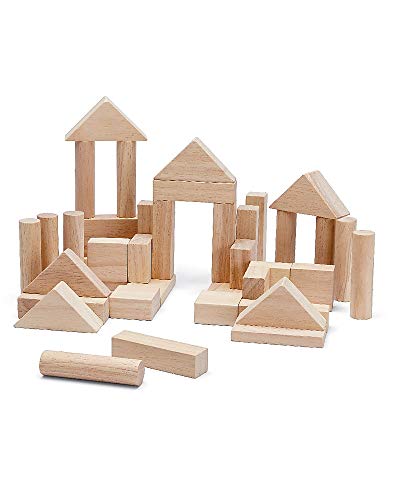 Image of PlanToys 40 Unit Blocks - Natural