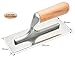 Polished Stainless Steel Venetian Plaster Trowel Set 3 PC Paint Plastering Finishing Hand Tools