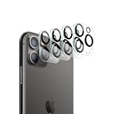 Fynorao 4-Pack Camera Lens Protector for iPhone 11 Pro Max/11 Pro, 9H Tempered Glass Camera Cover Screen Protector Accessories, HD Clarity, Anti-scratch, Case Friendly, Shockproof Full Protective