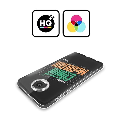 Head Case Designs Officially Licensed UFC Conor McGregor Typography Fighter Team Soft Gel Case Compatible with Motorola Moto G52