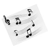 Imanes Para Con Notas Musicales Y Soportes Pàra Nòtas Còn Clave De Piano, Decoración Creativa Dè Pizarra Blanca Paŗa Noŧas Adhesivas Ÿ Fotos