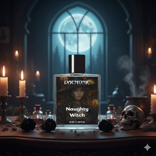Image of DAEMONIC Naughty Witch Perfume for Men,50 ML|Spicy,Woody-Oudh Scent Eau De Parfum|Long Lasting Mens Perfume|Best Date Night Fragrance Body Spray|Valentine gift for husband |Gift for Boyfriend|Gift for Men