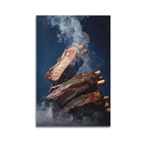 YCGYMX Smoked Lamb Chops Poster