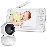 🎊【Infrarot-Nachtsicht und Zoom】Das Babyphone mit kamera testsieger ist mit einem 940nm Infrarot-Nachtsichtlicht ausgestattet, das nachts eine klare Sicht aufrecht erhalten kann, ohne dass das Baby keine Bedürfnisse hat. Die Schwenkneigung kann die Kamera nach oben und unten, links und rechts nach Belieben (355° links und rechts/90° nach oben und unten/110° Weitwinkel) einstellen, um jeden Winkel des Raumes zu überwachen.