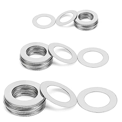 Arandelas planas para reparación de maquetas y hogar acero inoxidable 304 M3 50 pzas 6