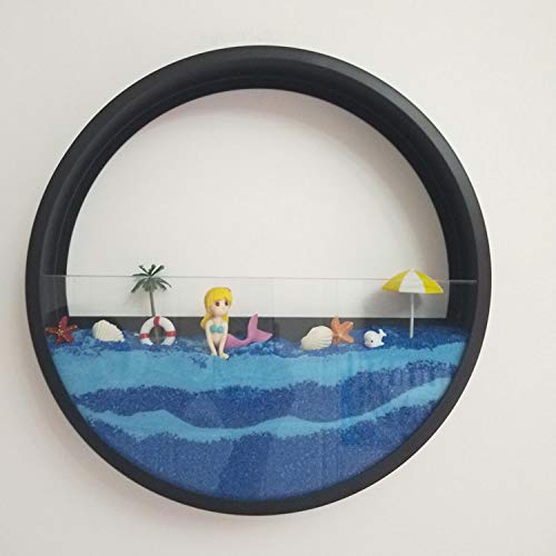 Vevlu 3 Pack Set Wall Planters,Modern Round Glass Wall Planter Succulent Planter Circle Iron Hanging Planter Vase For Herb,Small Cactus Perfect For Balcony, Room And Patio Decor (Black) #TOP2