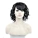 Short Curly Wig Sythetic Full Hair Wig Like Real Human Hair