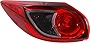 Evan-Fischer Tail Light Assembly Compatible with 2013-202016 Mazda CX-5 Outer Halogen Driver Side