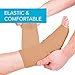 Self-Adhesive Bandage Wrap - Suitable for All Sports - Breathable Athletic Tape for Wrists - Knee and Ankle - Self Adhesive Bandage- 4 Inch- 8 Pack - Brown