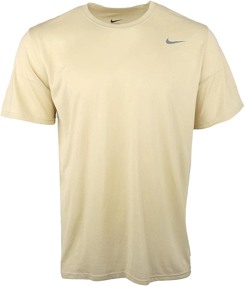 NIKE Mens Legend Short Sleeve Tee Large Vegas Gold