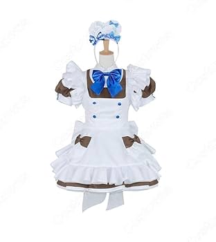 Amazon.co.jp: 秋葉原 メイドカフェ 制服 メイド服 コスプレ衣装