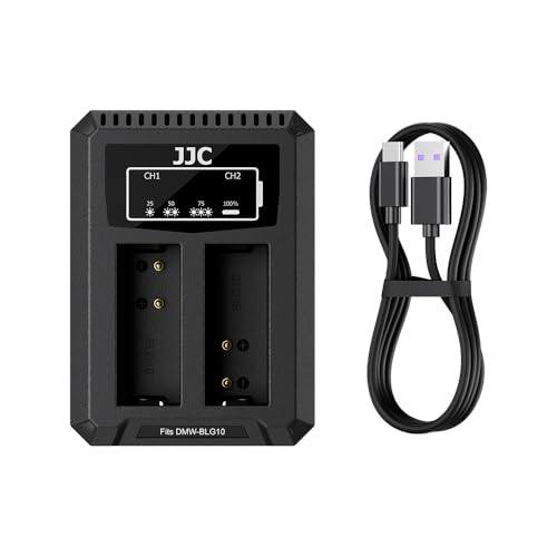 Image of JJC DMW-BLG10 Battery Charger for Panasonic Lumix ZS99 /TZ99 GX7 GX9 GX85