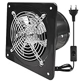 Photo Gallery silkwish ventilatore da bagno, diametro 150 mm, con interruttore, silenzioso, 525 m³/h, con valvola di ritorno, potente ventilatore da parete con spina europea per cucina, bagno, garage, piano Photo Gallery silkwish ventilatore da bagno, diametro 150 mm, con interruttore, silenzioso, 525 m³/h, con valvola di ritorno, potente ventilatore da parete con spina europea per cucina, bagno, garage, piano