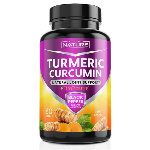 Turmeric-Supplement--Tumeric-Curcumin-with-Black-Pepper-and-Curcuma-BioPerine--60-Capsules
