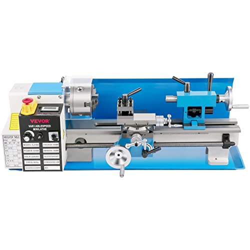 Vevor MINI METAL LATHE, 7"X14" 550W Variable Speed 2250 Rpm Metal Lathe thumb #7