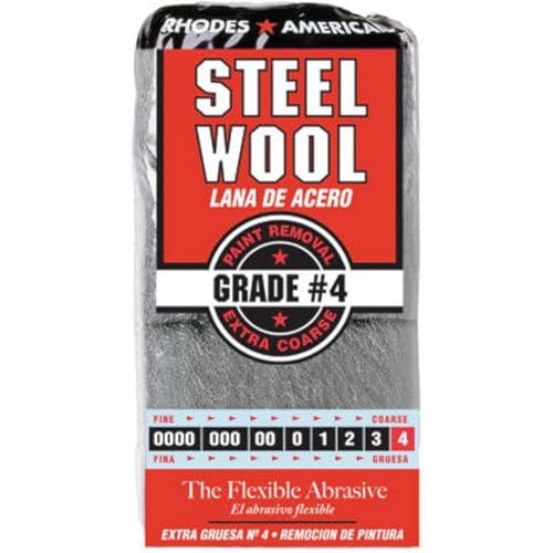 Image of HOMAX PRODUCTS 10121116 Number 4 Steel Wool Pad, 12-Pack