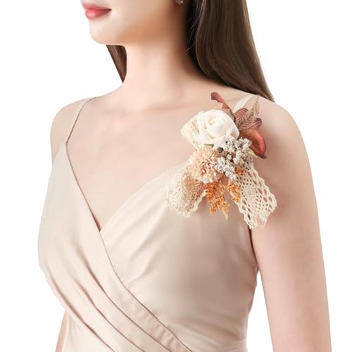 TINGE TIME Artificial Shoulder Corsages …