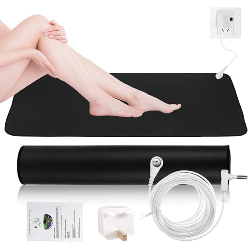 Tapis de sol pour le bureau et le yoga connexion à la terre sous les pieds
