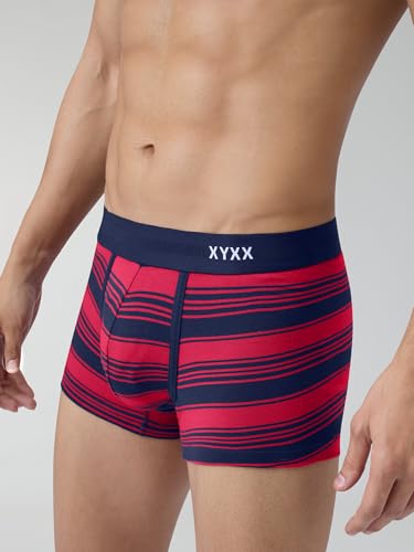 Image of XYXX Men's Super Combed Cotton Regular Fit Trunks with No Marks Waistband