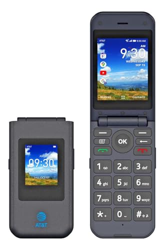 Image of ATT Cingular Flex 4G LTE Classic Smart Flip Phone for AT&T