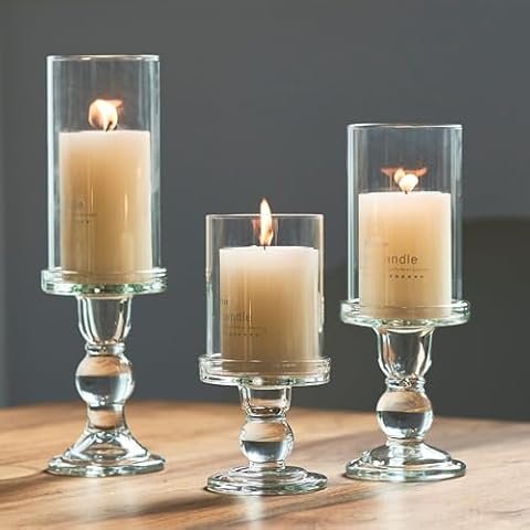 Willceka Hurricane Candle Holder Set Cover
