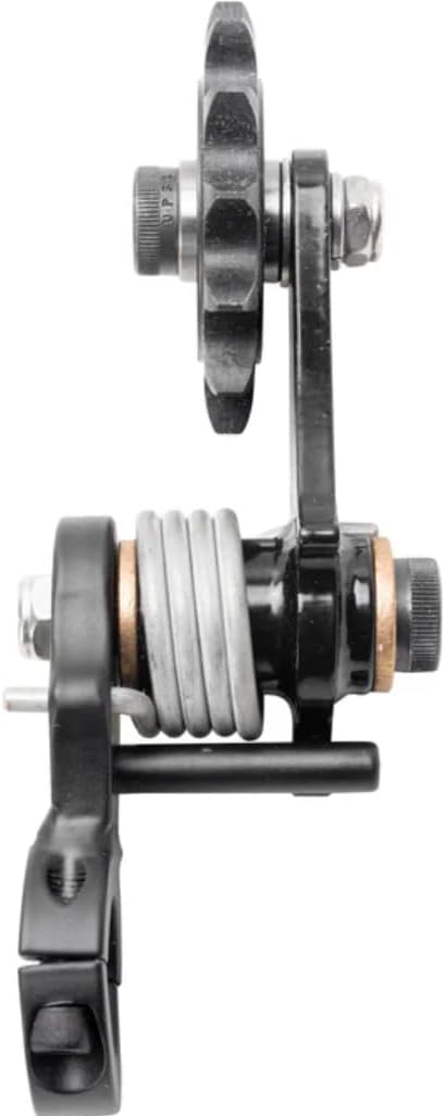 Monstercraftsman 1" Clamp-On Motorcycle Chain Tensioner - Durable Steel, TIG Welded and Powder Coated - Ideal for Chopper, Bobber & Cafe