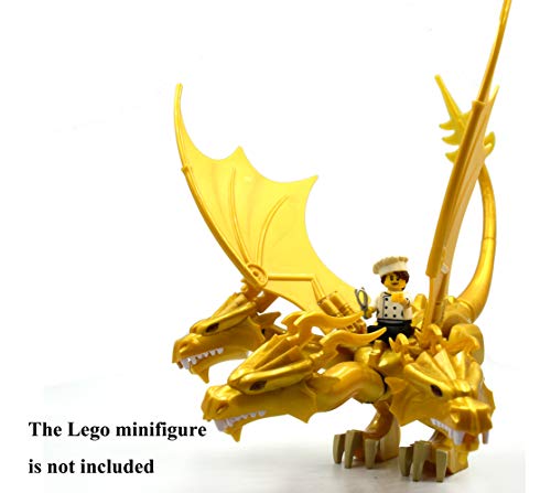 Magma Brick 3 Figuras del Rey Ghidorah compatibles con Lego